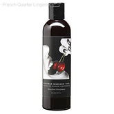 Earthly Body Edible Massage Oil (Cherry Flavor)-French Quarter Lingerie